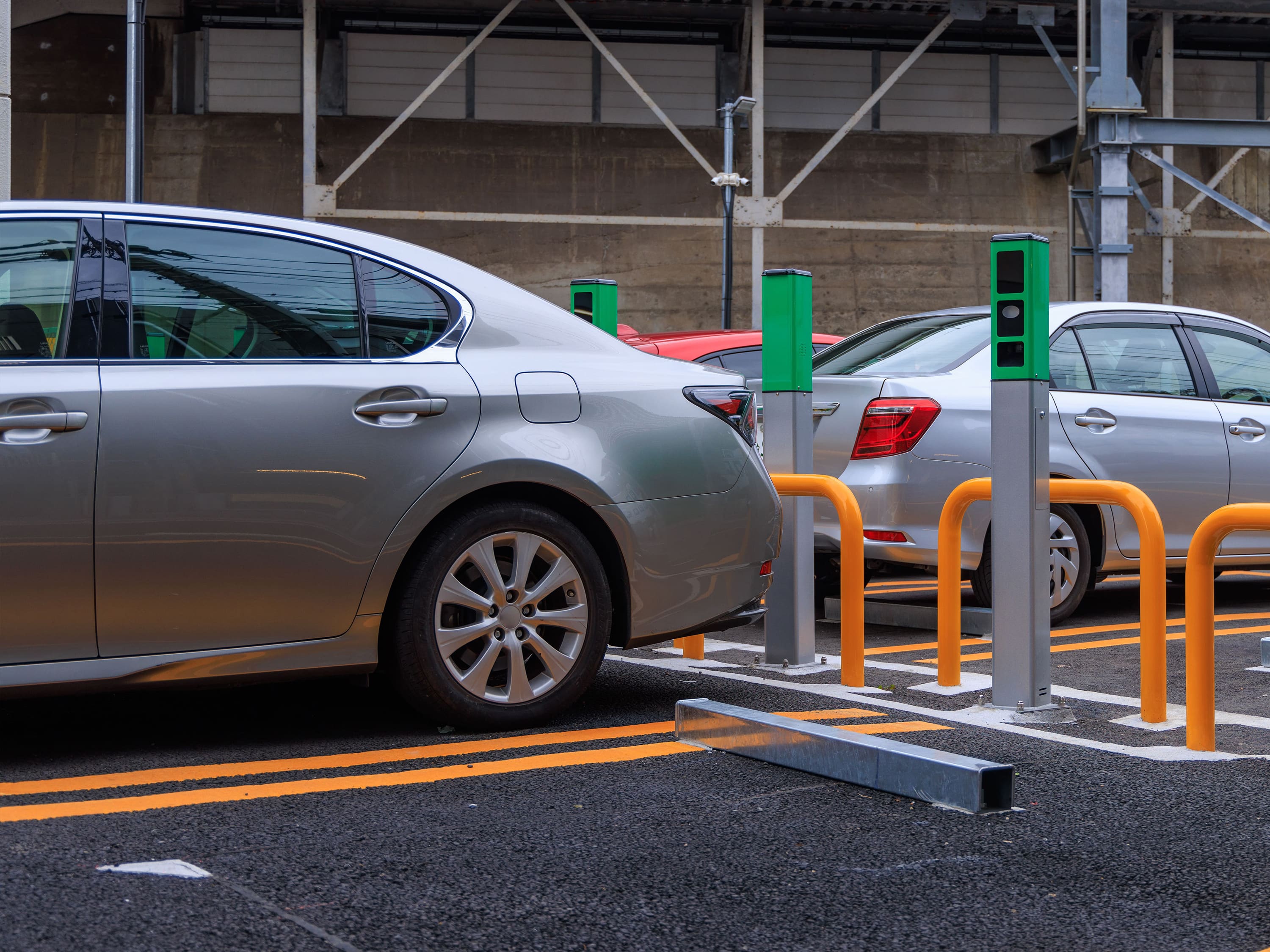 ロックレス式駐車場システム